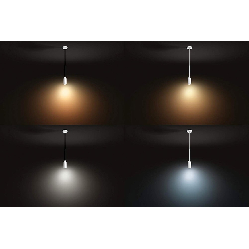Philips - Світлодіодна підвісна люстра з регульованою яскравістю Hue DEVOTE 1xE27/9,5W/230V