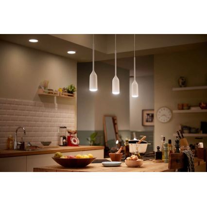 Philips - Світлодіодна підвісна люстра з регульованою яскравістю Hue DEVOTE 1xE27/9,5W/230V