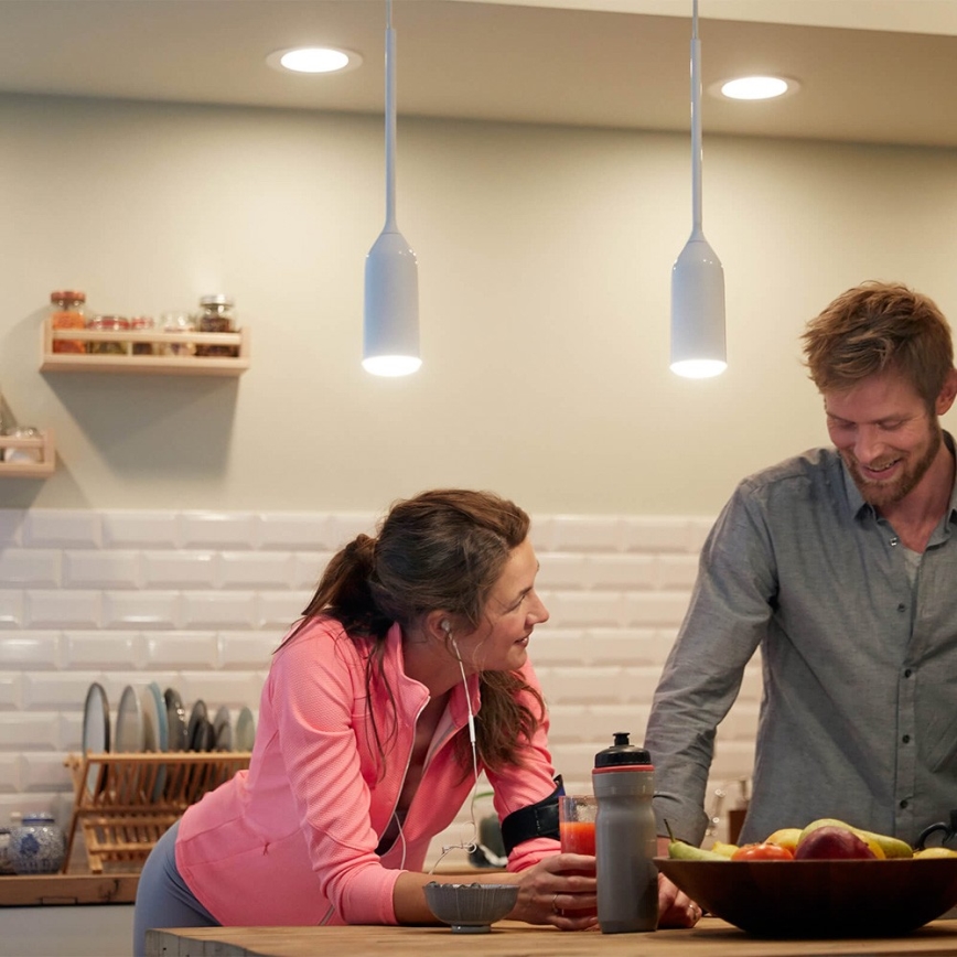 Philips - Світлодіодна підвісна люстра з регульованою яскравістю Hue DEVOTE 1xE27/9,5W/230V