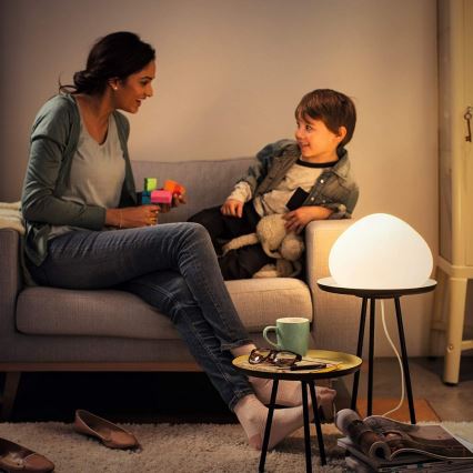 Philips - Светодиодная лампа с регулированием яркости Hue WELLNER 1xE27/8,5W/230V + дистанционное управление