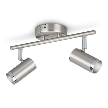 Philips - Точковий LED світильник 2xLED/4,3W/230V