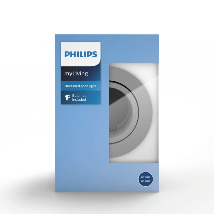 Philips 50181/87/PN - Вбудований світильник MYLIVING ENNEPER 1xGU10/5,5W/230V