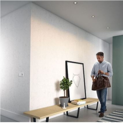 Philips  - НАБІР 3x Вбудований стельовий LED світильник 1xGU10/4,6W/230V