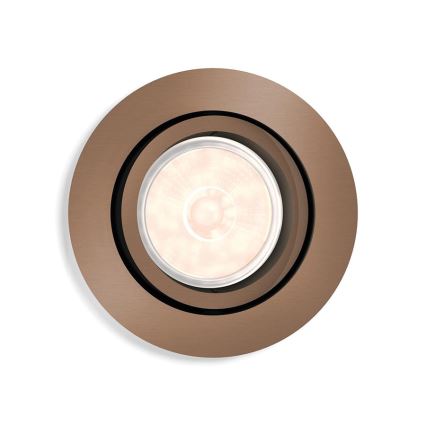 Philips - Вбудований світильник 1xGU10/5,5W/230V