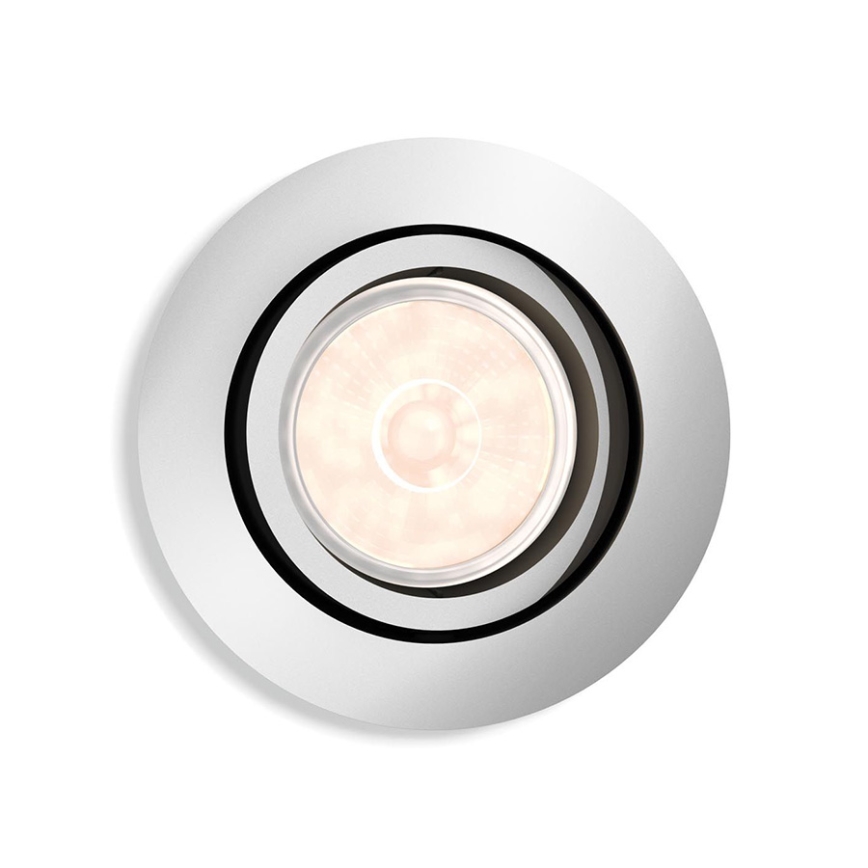 Philips 50391/11/PN - Вбудований світильник MYLIVING DONEGAL 1xGU10/5,5W/230V