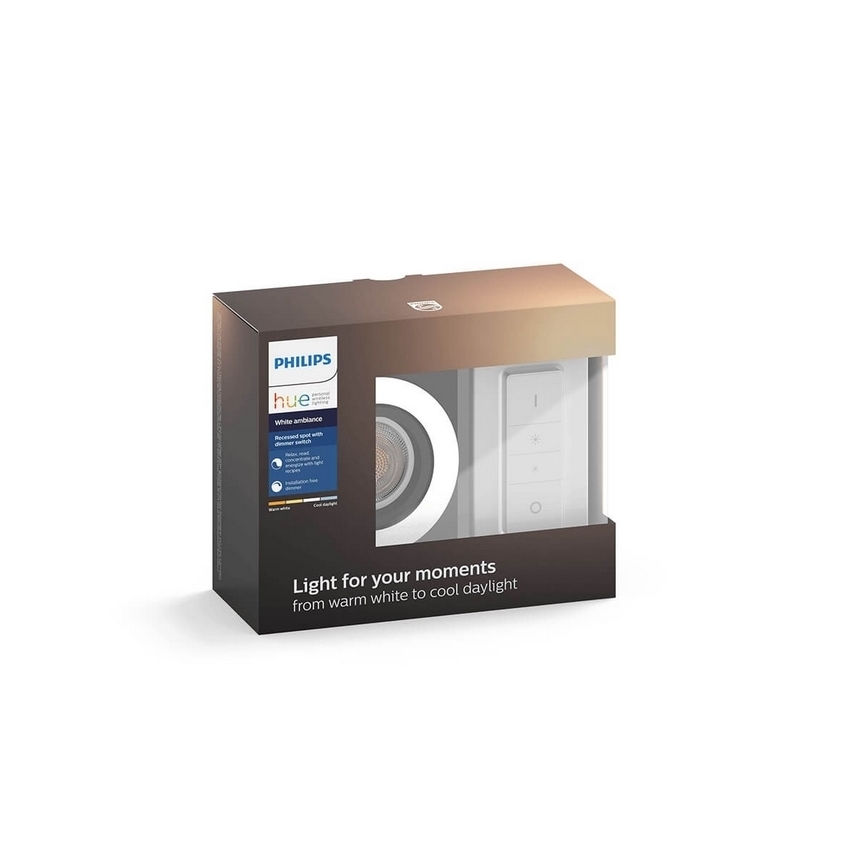 Philips - LED Світильник з регулятором яскравості Hue MILLISKIN 1xGU10/5,5W/230V