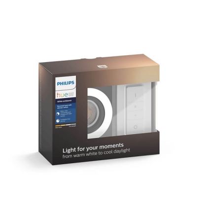 Philips - Светодиодный светильник с регулированием яркости 1xGU10/5,5W/230V