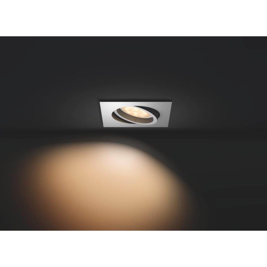 Philips - LED світильник з регулюванням яскравості Hue MILLISKIN 1xGU10/5,5W/+C2328230V