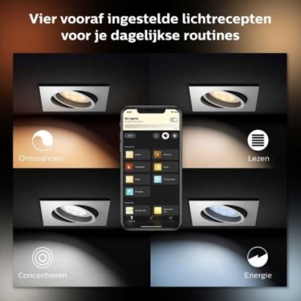 Philips - LED світильник з регулюванням яскравості Hue MILLISKIN 1xGU10/5,5W/+C2328230V