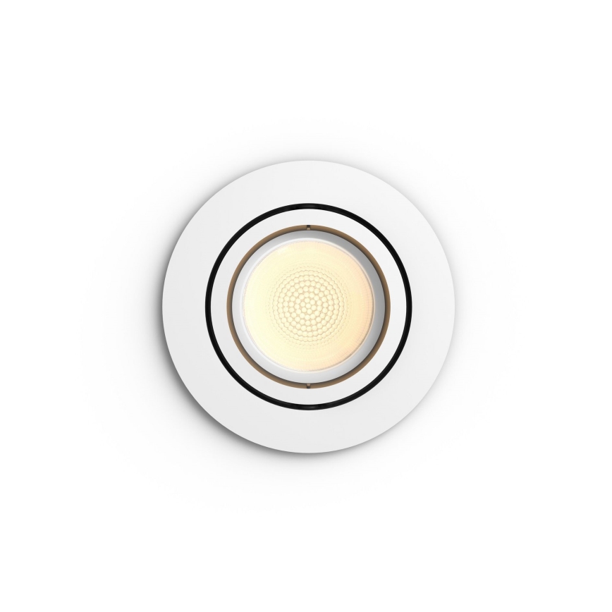 Philips - Светодиодный встроенный RGB-светильник HUE CENTURA 1xGU10/5,7W/230V