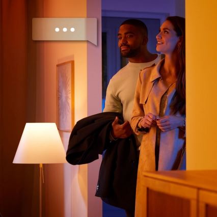 Philips - Світильник точковий світлодіодний регульований Hue BUCKRAM 1xGU10/5W/230V + дистанційне керування