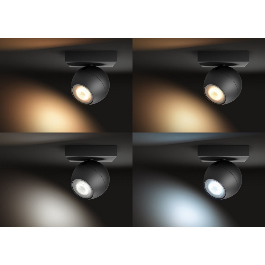 Philips - Светодиодный точечный светильник с регулированием яркости Hue BUCKRAM 1xGU10/5W/230V