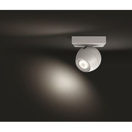 Philips - Светодиодный точечный светильник с регулированием яркости Hue BUCKRAM 1xGU10/5W/230V + дистанционное управление