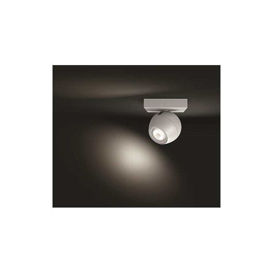 Philips - Светодиодный точечный светильник с регулированием яркости Hue BUCKRAM 1xGU10/5W/230V + дистанционное управление