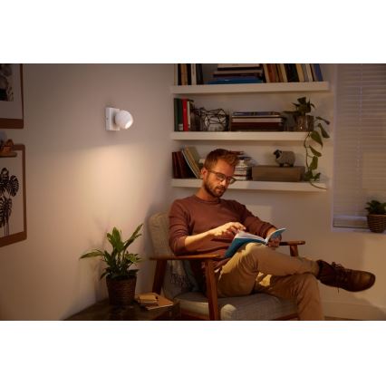 Philips - Светодиодный диммируемый прожектор Hue BUCKRAM 1xGU10/5W/230V