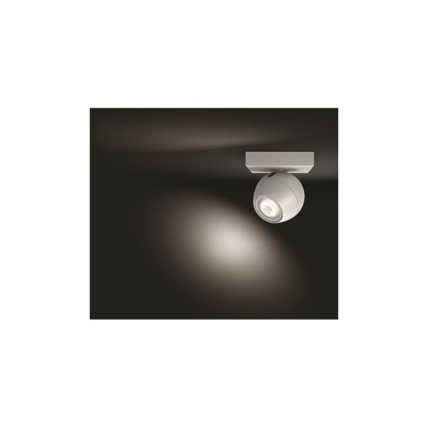 Philips - Светодиодный диммируемый прожектор Hue BUCKRAM 1xGU10/5W/230V