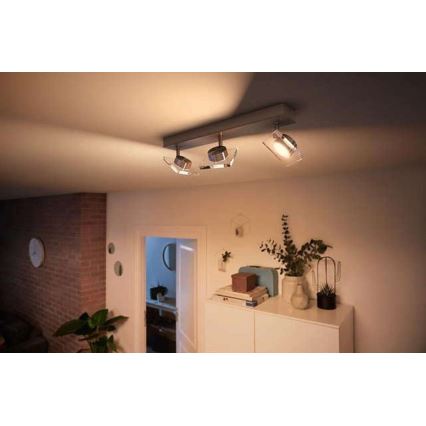 Philips 50483/17/PO - Точковий LED світильник GOLYGON 3xLED/4,5W/230V