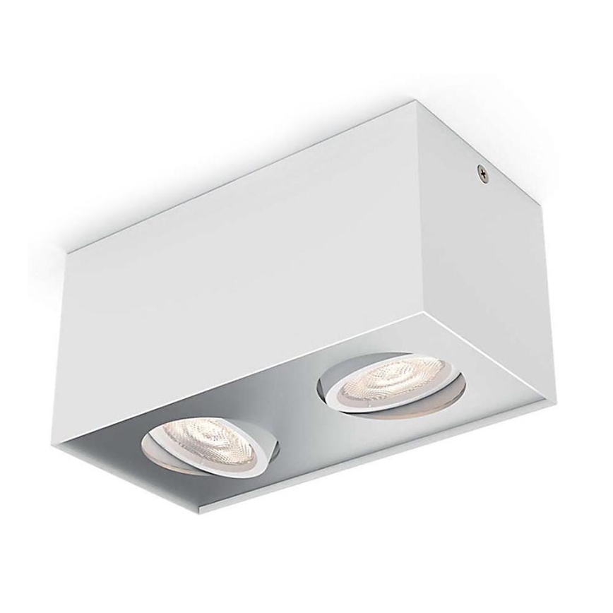 Philips 50492/31/P0 - Точковий LED світильник з регулюванням яскравості MYLIVING BOX 2xLED/4,5W/230V
