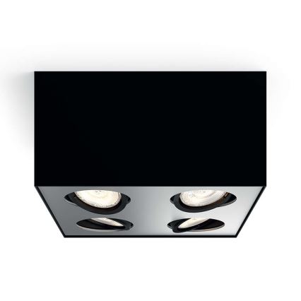 Philips - Точковий LED світильник з регулюванням яскравості 4xLED/4,5W/230V