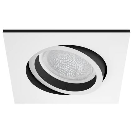 Philips - Светодиодный встроенный RGB-светильник с регулированием яркости Hue CENTURA 1xGU10/5,7W/230V