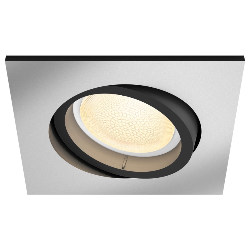Philips - Светодиодный встроенный RGB-светильник Hue CENTURA 1xGU10/5,7W/230V
