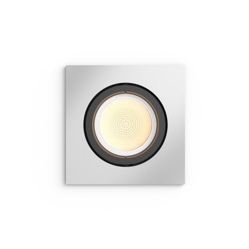 Philips - Светодиодный встроенный RGB-светильник Hue CENTURA 1xGU10/5,7W/230V
