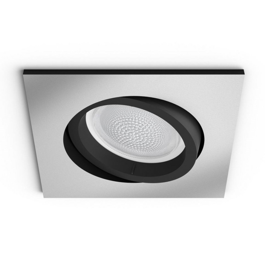 Philips - Светодиодный встроенный RGB-светильник Hue CENTURA 1xGU10/5,7W/230V