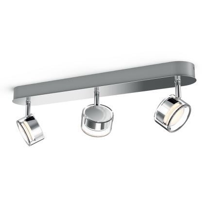 Philips - Точковий LED світильник з регулюванням яскравості 3xLED/4,5W/230V