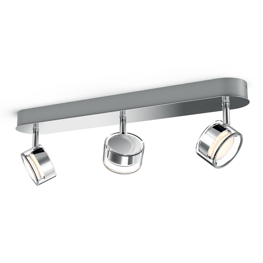 Philips - Точковий LED світильник з регулюванням яскравості 3xLED/4,5W/230V