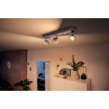 Philips - Точковий LED світильник з регулюванням яскравості 3xLED/4,5W/230V