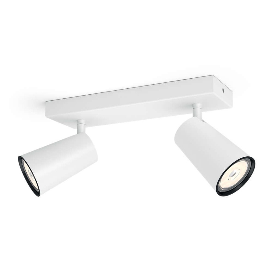 Philips - Светодиодный точечный светильник 2xGU10/5,5W/230V