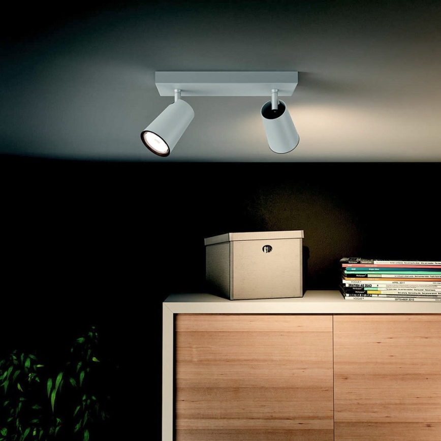Philips - Светодиодный точечный светильник 2xGU10/5,5W/230V