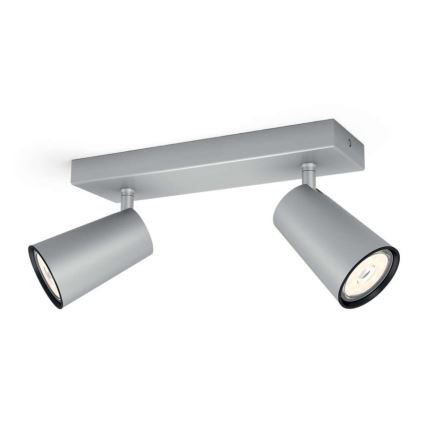 Philips - Точечный светильник 2xGU10/5,5W/230V