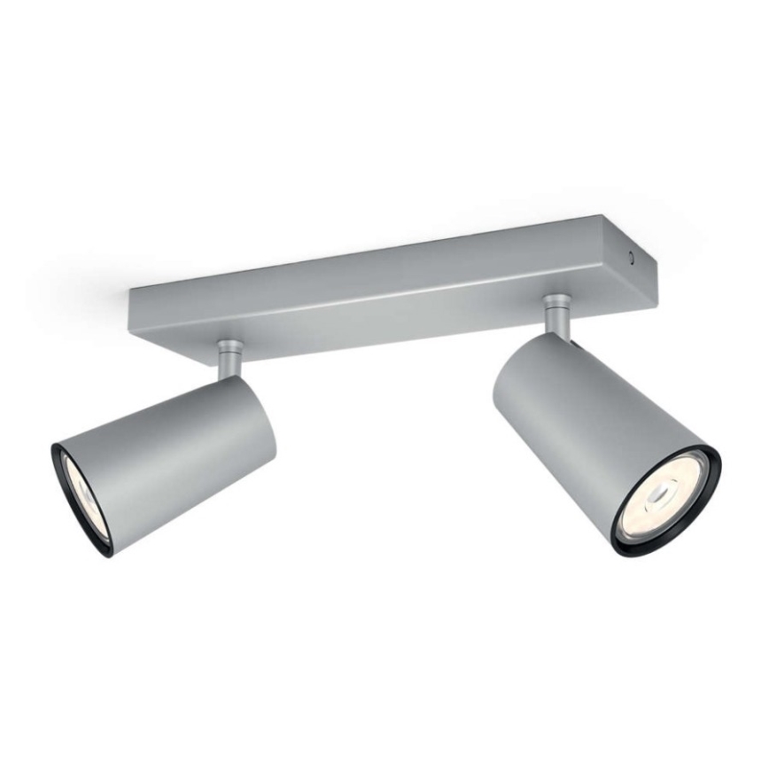 Philips - Точечный светильник 2xGU10/5,5W/230V