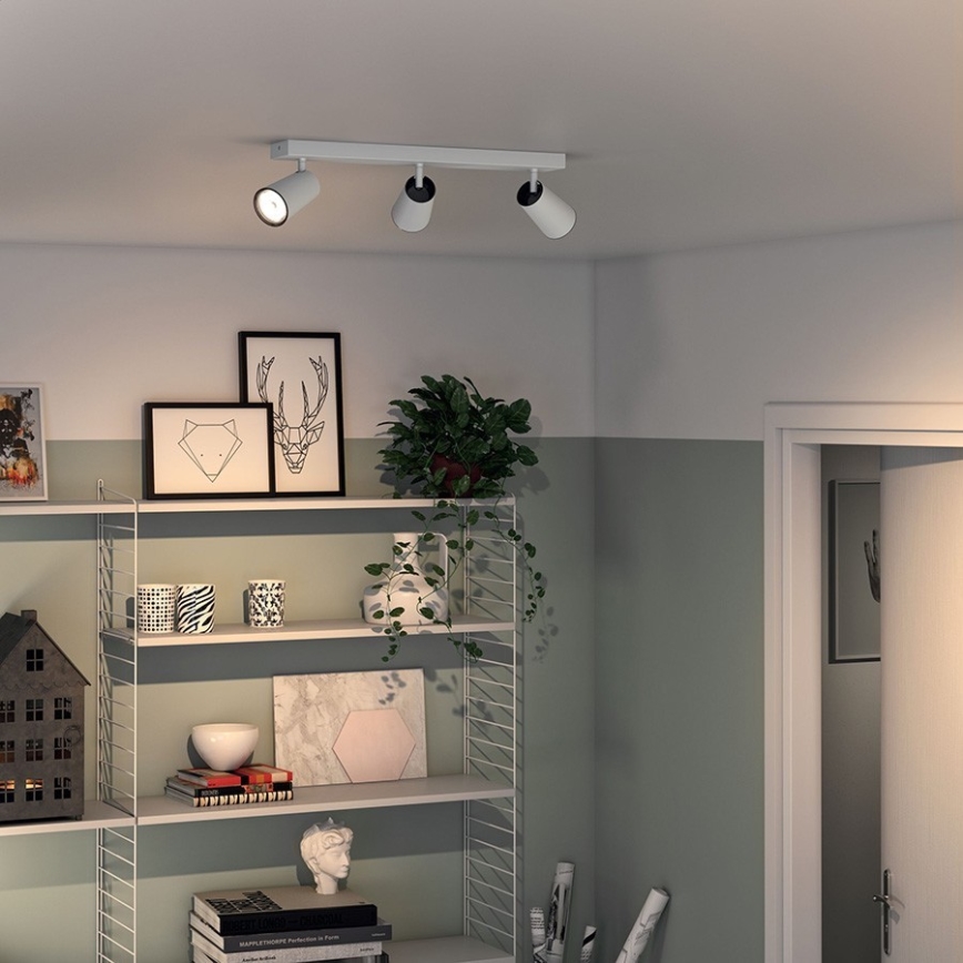 Philips - Точковий світильник 3xGU10/5,5W/230V