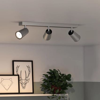 Philips - Точечный светодиодный светильник 3xGU10/5,5W/230V