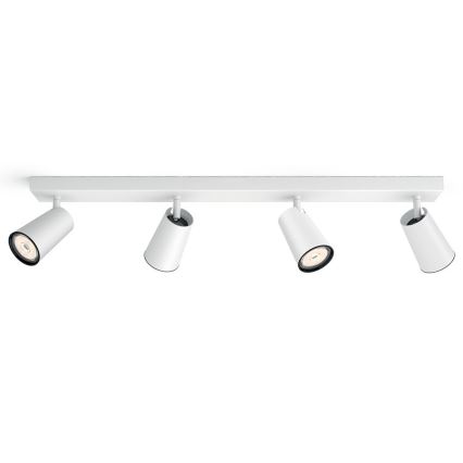 Philips - Точковий світильник 4xGU10/5,5W/230V
