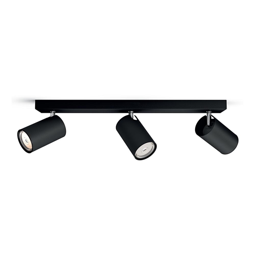 Philips 50593/30/PN - Точечный светильник MYLIVING KOSIPO 3xGU10/5,5W/230V