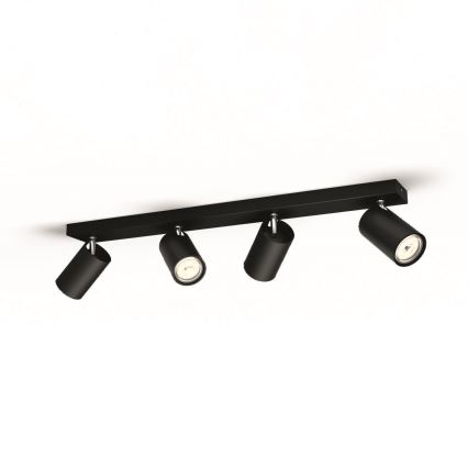 Philips - Точковий світильник 4xGU10/5,5W/230V