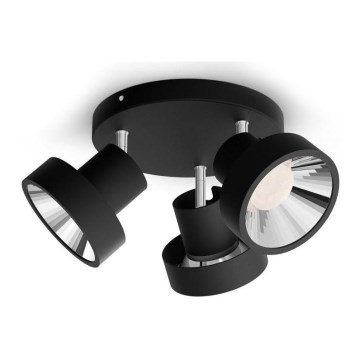 Philips 50603/30/P0 - LED Димерний точковий світильник BUKKO 3xLED/4,3W/230V