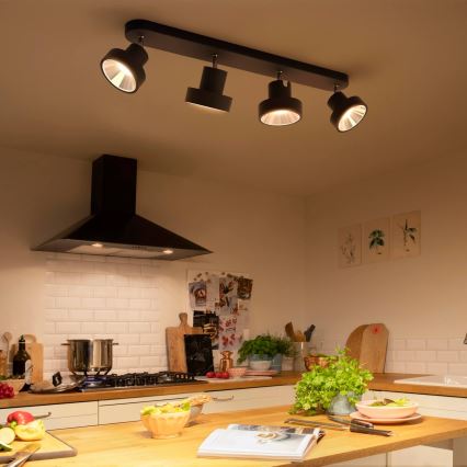 Philips 50604/30/P0 - Светодиодный точечный светильник BUKKO 4xLED/4,3W/230V