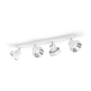 Philips 50604/31/P0 - Точковий LED світильник BUKKO 4xLED/4,3W/230V