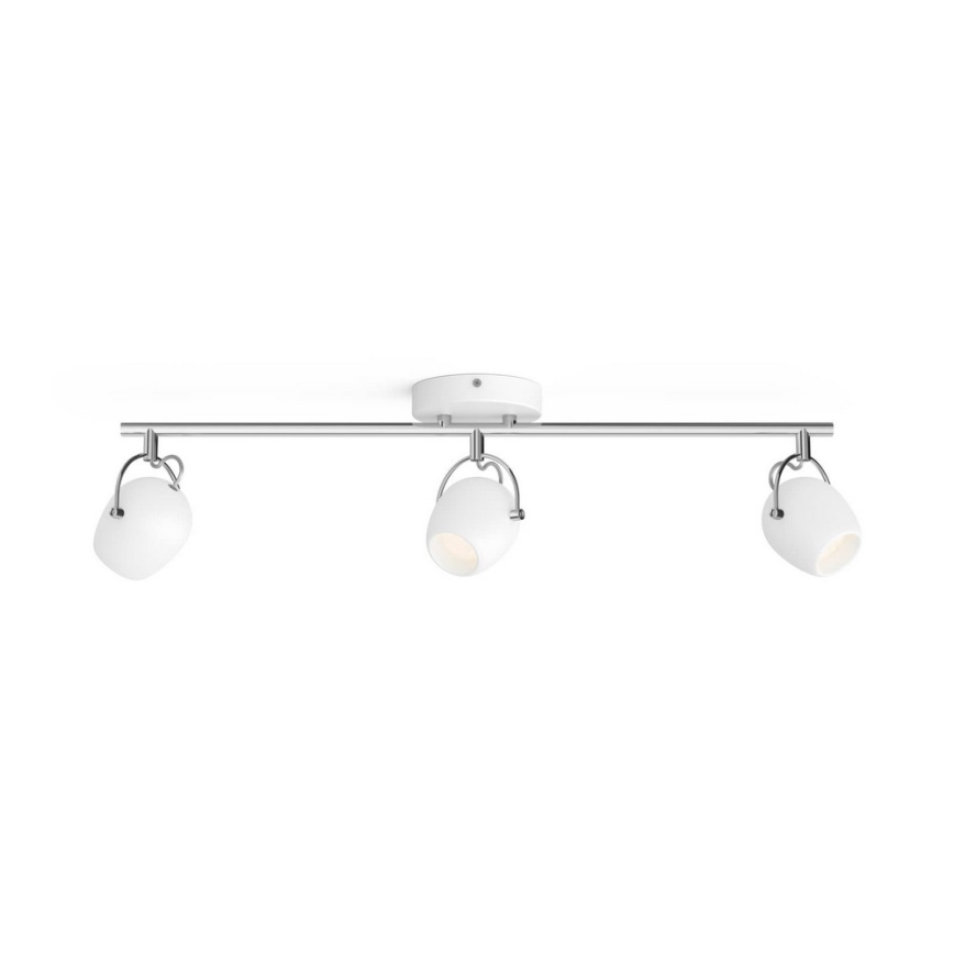 Philips 50613/31/P0 - Точковий LED світильник RIVANO 3xLED/4,3W/230V