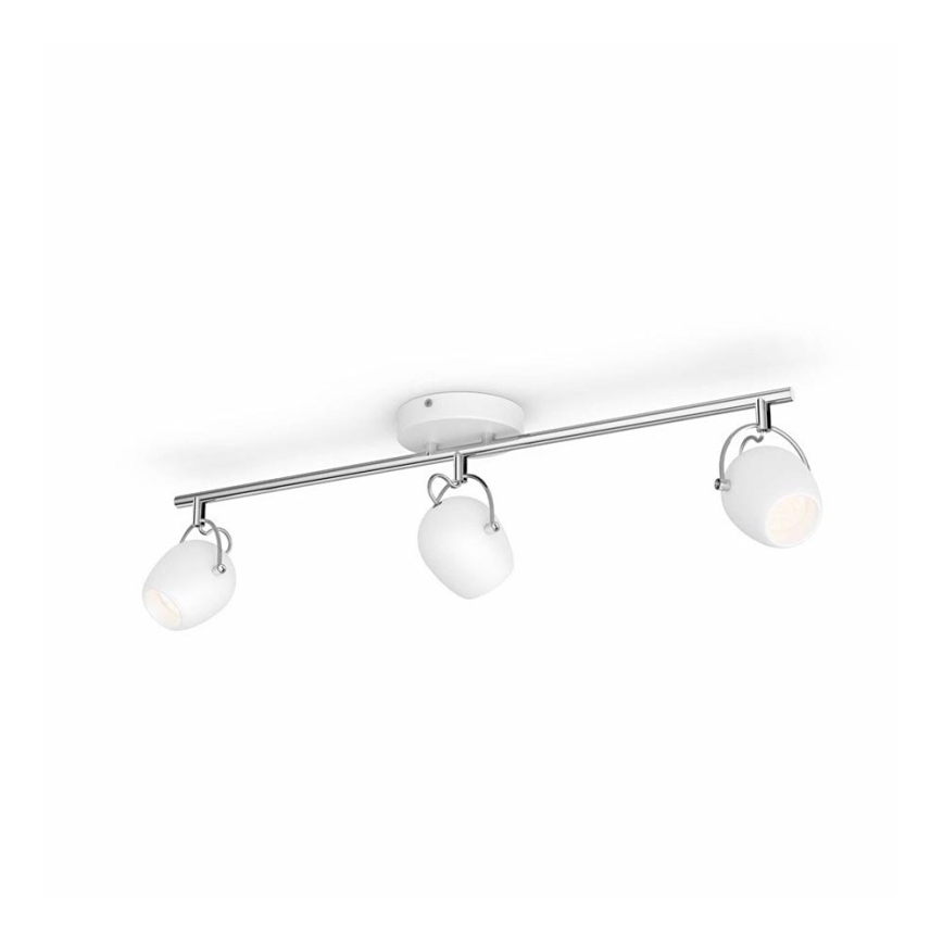 Philips 50613/31/P0 - Точковий LED світильник RIVANO 3xLED/4,3W/230V