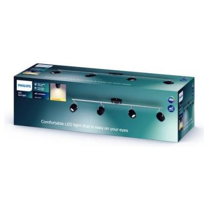 Philips 50614/30/P0 - Светодиодный прожектор RIVANO 4xLED/4,3W/230V