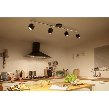 Philips 50614/30/P0 - Точковий LED світильник RIVANO 4xLED/4,3W/230V