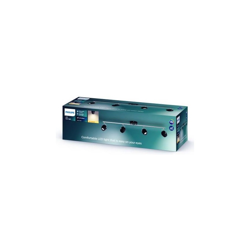 Philips 50614/30/P0 - Точковий LED світильник RIVANO 4xLED/4,3W/230V