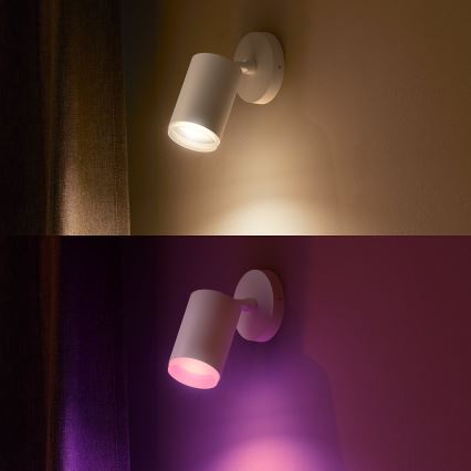 Philips - LED RGBW Точковий світильник з регулюванням яскравості Hue FUGATO 1xGU10/5,7W/230V