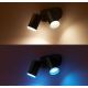 Philips - LED RGBW Точковий світильник з регулюванням яскравості Hue FUGATO 2xGU10/5,7W/230V
