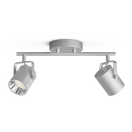 Philips 50662/14/P0 - Светодиодный точечный светильник BYRE 2xLED/4,3W/230V 2200/2500/2700K